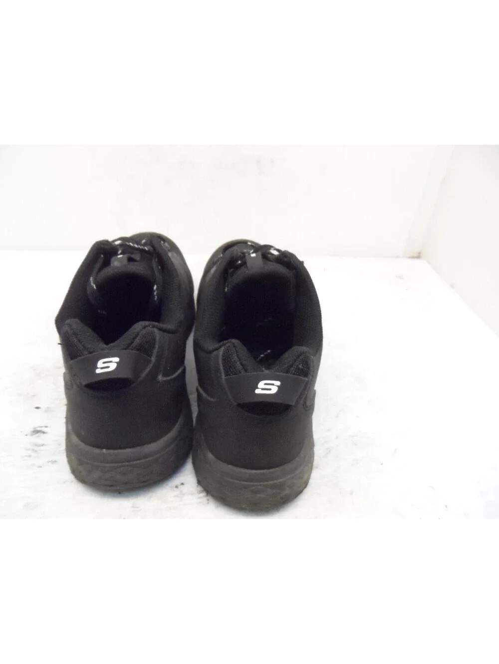 SKECHERS WORK Men's Aluminum Toe SP Athletic Work Shoes 99999068 Black 7.5M